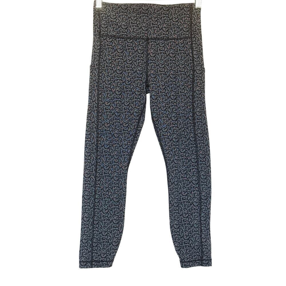 Athleta Womens Ultimate Stash PocketTextured 7/8 Tight Black Leggings Size S - Picture 3 of 10